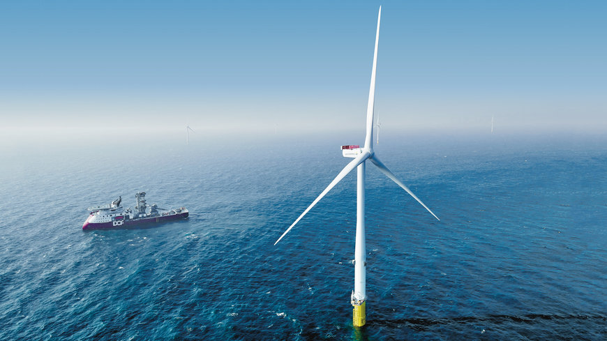 Skandinaviens största havsbaserade vindkraftpark invigd